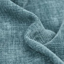 CaliTime Throw Pillow Covers Decorative 16 X 16 Inches Pack of 2 Cozy Chenille Cushion Cases for Couch Sofa Bed Living Room Home Smoke Blue by CozyNest Decor