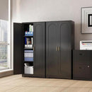 Metal Kitchen Storage Cabinets,60”Pantry Cabinet with Doors and 4 Adjustable Shelves,Tall Black Cabinet for Pantry, Laundry Room,Living Room,Dinning Room by CozyNest Decor