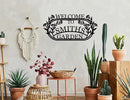 YTDESIGN Personalized Garden Sign, 42.0 x 12.0 inches, Stainless Steel, Decorative Outdoor Signage by CozyNest Decor