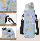 AUPET Water Bottle Bag Carrier,24oz/32oz Insulated Neoprene bottle Sling Holder Case Pouch Cover for 1000ML/750ML Bottles with Shoulder Strap for walking by TinyTreasures Baby Boutique