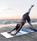 Non Slip Yoga Mat TPE Workout Mat for Men Women, Thick Workout Mat with Carrying Strap, Fitness Mats for Exercise, Yoga, Fitness, Pilates, Floor Workouts (72" x 24" x 6mm) by TinyTreasures Baby Boutique