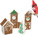 CreateOn Crayola Holiday Gingerbread House Magnetic Tiles, Magnetic Kids Building Toys, Educational Stem Toys for Ages 3+, 24-Piece Set by TinyTreasures Baby Boutique