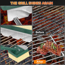 Replaceable BBQ Cleaning Head (No Handle), Safe Replacement Cleaning Pad for Cast Iron/Stainless-Steel Grates by GreenHaven Gardens