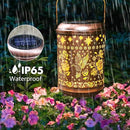 Solar Hummingbird Lanterns Outdoor Waterproof Mothers Day Gifts for Women Mom Grandma Garden Decor Hanging Solar Lights Metal Decoration Outside for Yard, Patio,Backyard,Porch by GreenHaven Gardens