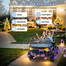 ENYOPRO 2 Seater Ride On Car for Kids, 24v Licensed Ford Bronco Raptor Electric Power Ride On Truck Toy with Remote Control, 4 Wheels Shock Absorption, Soft Start, Bluetooth, Radio, 3 Speed - Blue by TinyTreasures Baby Boutique