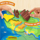 Imagimake Mapology Physical Features USA Puzzle | Mountains, National Parks, Rivers & Lakes 3D Puzzle Toys for Ages 8-13 | Educational Toys | Classroom Must-Haves | Back to School Gifts for Kids 6-12 by TinyTreasures Baby Boutique