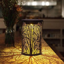 Solar Lanterns for Outdoor Waterproof, Hanging Solar Lights Gifts for Women Mom, Tree Lantern Hanging/Standing for Patio, Lawn, Tabletop, Garden Decorative LED Lantern Black Tree by GreenHaven Gardens