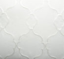 MIUCO Moroccan Embroidery Semi Sheer Curtains Faux Linen Grommet Curtains for Bedroom 52 x 63 Inch 2 Panels, Off White by CozyNest Decor