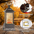 Fall Snow Globe Red Truck Lantern, Glitter Lighted Snow Globes Fall Decorations for Home, Light Up Snowglobe Fall Décor by CozyNest Decor