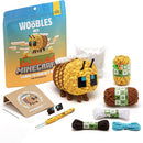 The Woobles Minecraft Crochet Kit – Beginner Crochet Kit for Adults & Kids, Easy Knitting Kit with Woobles Yarn, DIY Crafts, Crochet Animals, Minecraft Toys, Gift for Gamers & Crafters (Bee) by TinyTreasures Baby Boutique