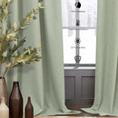 Sage Green Boho Blackout Curtains 72 Inch Length for Bedroom Aesthetic 2 Panels Set Home Office Organic Decor Back Tab Pocket Thermal Room Darkening Living Room Window Black Out Curtains 72 Inch Long by CozyNest Decor