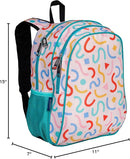 Wildkin 15-inch Kids Backpack – Durable, Padded, Adjustable for School & Travel - Confetti Peach by TinyTreasures Baby Boutique