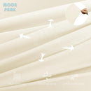 MOON PARK Pregnancy Pillows for Sleeping - U Shaped Full Body Maternity Pillow with Removable Cover - Support for Back, Legs, Belly, HIPS - 57 Inch - Ivory - Cooling Cover by TinyTreasures Baby Boutique