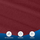 Utopia Bedding Waterproof Mattress Protector Queen Size, Premium Terry Mattress Cover 200 GSM, Breathable, Fitted Style with Stretchable Pockets (Burgundy) by TinyTreasures Baby Boutique
