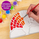 Creative Roots Paint Your Own Rainbow Stepping Stone Craft Kits for Kids, Ceramics to Paint, Ages 6+ by TinyTreasures Baby Boutique