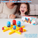 Tic Tac Toe Strategic Board Game for Kids and Family,Party Tabletop Games, Strategy Head to Head Games,Friendly Educational Board Game, Suitable Party 2 Players Toys (1PC) by TinyTreasures Baby Boutique