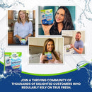 True Fresh Washing Machine Cleaner Tablets – 25-Pack Deep Cleaning for Front Loader, Top Load & HE Washers – Helps Remove Odor-Causing Residues, Pet Hair & Hard Water Buildup – Septic Safe by CozyNest Decor