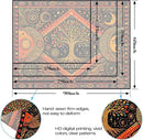 Lunerfex Tree of Life Sun Moon Stars Wall Tapestry, Cosmic Harmony Symbol Tapestries for Home Decor, Mystical Tapestry 60x44 Inch by CozyNest Decor