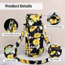 Betsey Johnson Insulated Water Bottle Pouch Holder Carrier Crossbag with Adjustable Shoulder Strap - Lightweight Polyester Accessories with Pockets Good for Hiking Sports by TinyTreasures Baby Boutique
