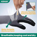 Kebada W2 Work Gloves for Men and Women, Nitrile Coated Working Gloves for Gardening, Construction, Warehouse, Safety Gloves for Work in Yard and Outdoors, 6 Pairs, XXL by GreenHaven Gardens