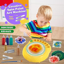 Arts and Crafts for Kids Ages 4-8,Paint Spin Art Machine Kit,Art Craft Set for 6-9 Year Old,Cool Painting Spinner Toys Kits Set,Art Supplies Birthday Gifts for Boy Girl Ages 6 7 8 9 10 11 12 Green by TinyTreasures Baby Boutique