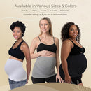 Maternity Belly Band - 4-Way Stretch Post Partum Belly Band For Lumbar & Back Support - Pregnancy Gifts for Moms by TinyTreasures Baby Boutique