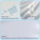 Pack and Play Mattress 38 x 26 x 1.5 in, Soft Breathable Pack N Play Mattresses with Washable Waterproof Cover for Baby ＆Toddler, Portable Crib Mattress for Playard by TinyTreasures Baby Boutique