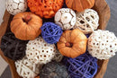 ANDALUCA Decorative Balls Halloween Bowl Filler Home Decor (Purple Orange) by CozyNest Decor