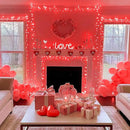JMEXSUSS Red Christmas Lights Clear Wire, 66ft 200 LED Red Christmas String Lights Outdoor Indoor Plug in, 8 Modes Red String Twinkle Fairy Lights for Room Party Tree Decorations by GreenHaven Gardens