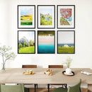 IBUYKE 18x24 Picture Frame,Solid Oak Wood 18x24 Photo Frame with Mat to 16x20,18x24 Picture Frames With Tempered Glass,Wall Mount Display,Home Decor,Black Oak 24 x 18 Frame,UWPF1824B by CozyNest Decor