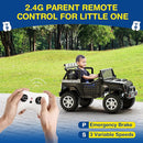 L8 2 Seater Ride On Car, 12V Kids Electric Car w/Remote Control, 4-Wheel Suspension, Bluetooth Speaker, Multi Music Modes, 3 Speeds, LED Lights, Xmas & Birthday Gift Ideas for Kids Ages 3+ by TinyTreasures Baby Boutique