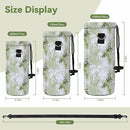 Neoprene Water Bottle Carrier Bag with Adjustable Shoulder Strap for Men Women Walking Hiking,Portable Insulated Holder Case for Stainless Steel/Glass/Plastic Bottles by TinyTreasures Baby Boutique