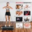 soges Vibration Plate Exercise Machine, Vibrating Exercise Equipment for Whole Body, Vibrate Plate for Home Fitness Workout, Weight Loss, Training by CozyNest Decor