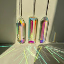 3PCS 5" Large Crystal Sun Catcher Prisms, Hanging Suncatchers with Glass Prism, Rainbow Maker for Room, Windows,Garden,Fantasy Aesthetic Home Decor. (YGBS01) by GreenHaven Gardens