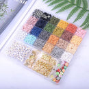 BBita 6680Pcs Clay Beads Bracelet Making Kit, Flat Preppy Beads for Friendship Bracelets, Polymer Clay Beads with Charms for Jewelry Earrings Necklaces Making Kit, Crafts Gifts for Girls Ages 6-12 by TinyTreasures Baby Boutique
