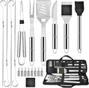 Kaluns Grilling Accessories, Dad Gifts for Christmas Grilling Gifts, Heavy Duty Stainless Steel Grill Set BBQ Grill Accessories for Outdoor Grill with Storage Case and Apron, Best Gifts for Men Dad by GreenHaven Gardens
