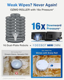 ECOVACS DEEBOT T80 Omni Robot Vacuum and Mop, 18,000Pa Suction, OZMO™ Roller Real-Time Mop Washing, Self-Emptying, Hot Air Drying, AI Navigation, Anti-Tangle Brush, for Pets, Carpets & Hard Floors by CozyNest Decor