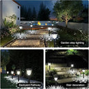 GOODFOEVER Solar Pathway Lights Outdoor, 10 Pack Solar Lights Outdoor Waterproof for Outside, Garden Decor for Yard, Patio, Landscape, Planter, Walkway, Driveway by GreenHaven Gardens