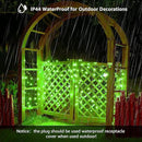 Led Christmas Net Lights Outdoor Christmas Decorations 120Led 6Ftx4Ft Connectable Waterptoof Mesh Net Lights for Trees Bushes Wedding Garden Outdoor Christmas Decorations (Green) by GreenHaven Gardens