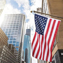 American Flag 3x5 Ft, USA US Flags Outdoor, Heavy Duty Durable, Embroidered Stars, Sewn Stripes and Brass Grommets by GreenHaven Gardens