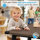 12-Pack Corner Protectors Baby Proof, Furniture Corner and Edge Safety Bumpers, Soft Rubber Foam Cushion Covers, 3M Taped Corner Guards, Baby Child Proofing Pads, Table Corner Protectors, Black by TinyTreasures Baby Boutique