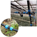 20pcs Drip Irrigation Coupling, Blue Connector Farm Irrigation Tools, Universal Joint Drip Irrigation Tube Fitting Set (5/8 Inch) by GreenHaven Gardens