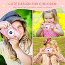 Kids Camera Toys for 3 4 5 6 7 8 9 10 11 12 Years Old Boys/Girls, Kids Digital Camera for Toddler with Video, Birthday Festival for Kids, Selfie Camera for Child, 32GB TF Card by TinyTreasures Baby Boutique