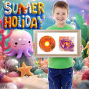 Spin Art Machine Variable Speed, Battery Operated Spinner - Paint Spinner with Splatter Guard, Washable Paint, Spin Art Kit, Stem Toys, Arts and Crafts by TinyTreasures Baby Boutique