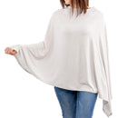 WeeSprout Nursing Cover for Breastfeeding, Soft & Breathable Nursing Poncho, Neck Insert for Hands-Free View, Machine Washable & Dryer Safe Feeding Cover Up by TinyTreasures Baby Boutique