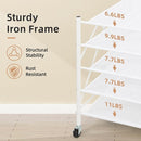 STORAGE MANIAC Sweater Drying Rack, Mesh Clothes Drying Rack, Stackable Laundry Drying Rack, Lay Flat Dryer for Delicates, Portable Dry Rack for Indoor or Outdoor, White, 5 Tier Foldable by TinyTreasures Baby Boutique