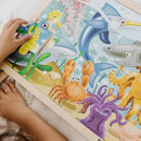 Melissa & Doug Under The Sea Ocean Animals Wooden Jigsaw Puzzle with Storage Tray (24 pcs) by TinyTreasures Baby Boutique