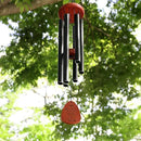 Memgift Memorial Wind Chime for Loss of Husband - Solid Beech Wood Sympathy Gift - Bereavement Wind Chime for Loved One - Outdoor Remembrance for Garden & Patio 32 Inch by CozyNest Decor