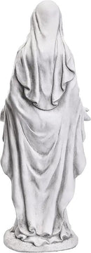 TOETOL Virgin Mary 29.9 Inch Outdoor Statue Religious Blessed Mother Garden Decor Statues Catholic Mother Mary Yard Patio Deck Home Entryway Hallway Sculpture by GreenHaven Gardens