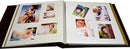 Magnetic Self-Stick Page Photo Album, Family Album, Leather Cover, Hand Made DIY Albums Holds 3x5, 4x6, 5x7, 6x8,8x10 Photos (Black, Large) by TinyTreasures Baby Boutique